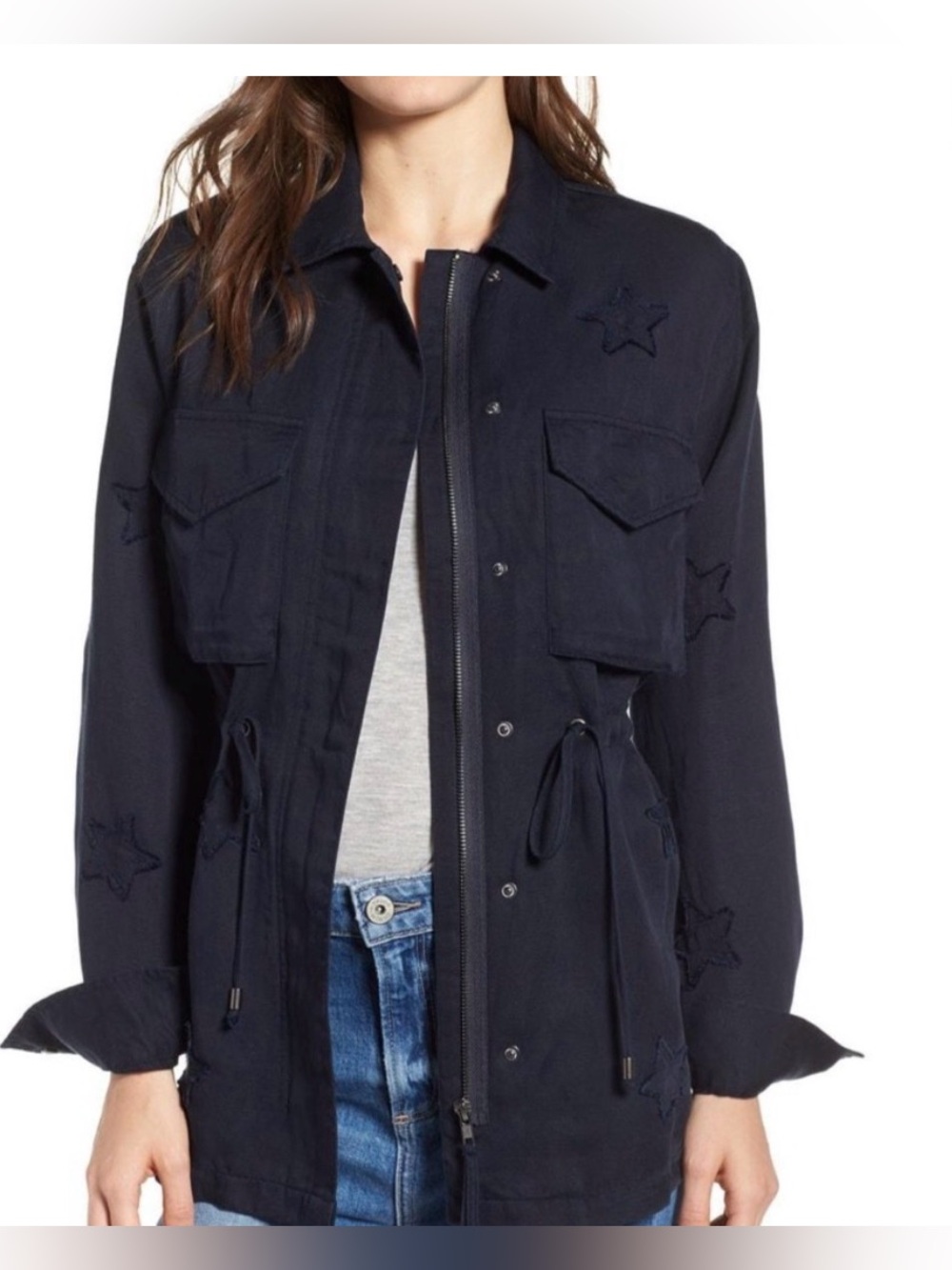Rails Lancaster utility jacket in indigo